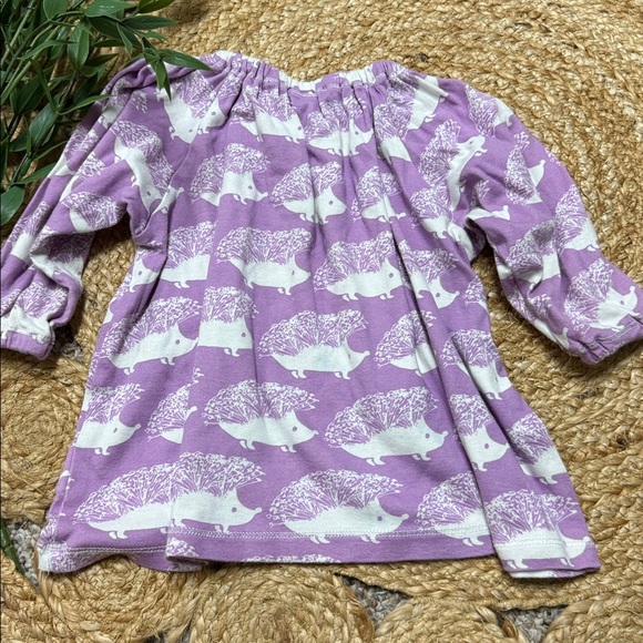 MILKBARN 12-18mo porcupine  Organic Cotton print Top. - Picture 5 of 5